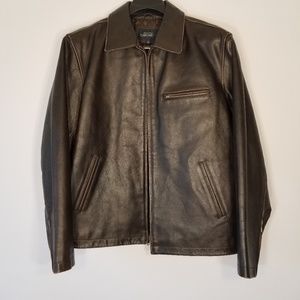 Cherokee brown leather jacket